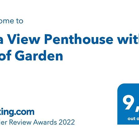 Sea View Penthouse With Roof Garden Apartment Chania  Exterior photo