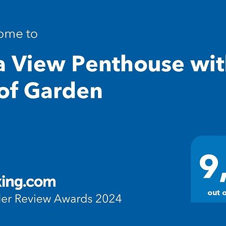Sea View Penthouse With Roof Garden Apartment Chania  Exterior photo