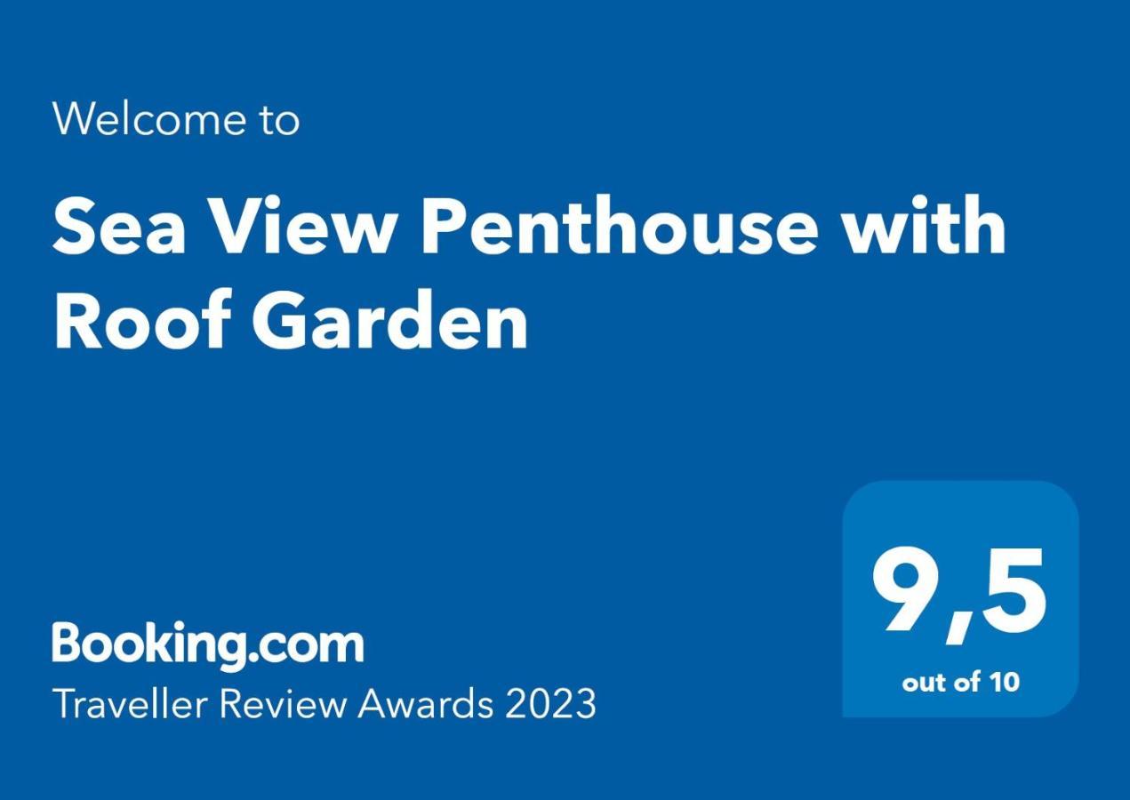 Sea View Penthouse With Roof Garden Apartment Chania  Exterior photo