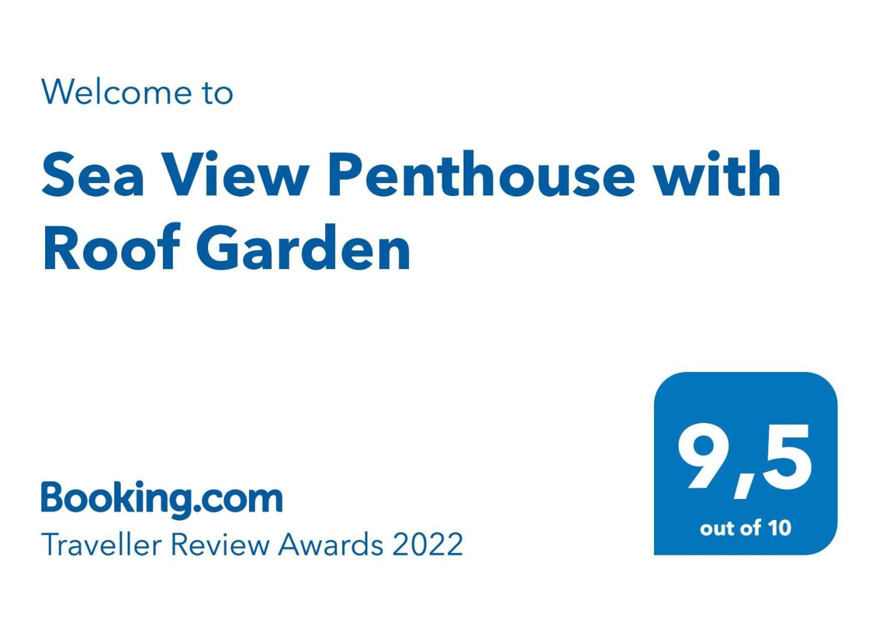Sea View Penthouse With Roof Garden Apartment Chania  Exterior photo
