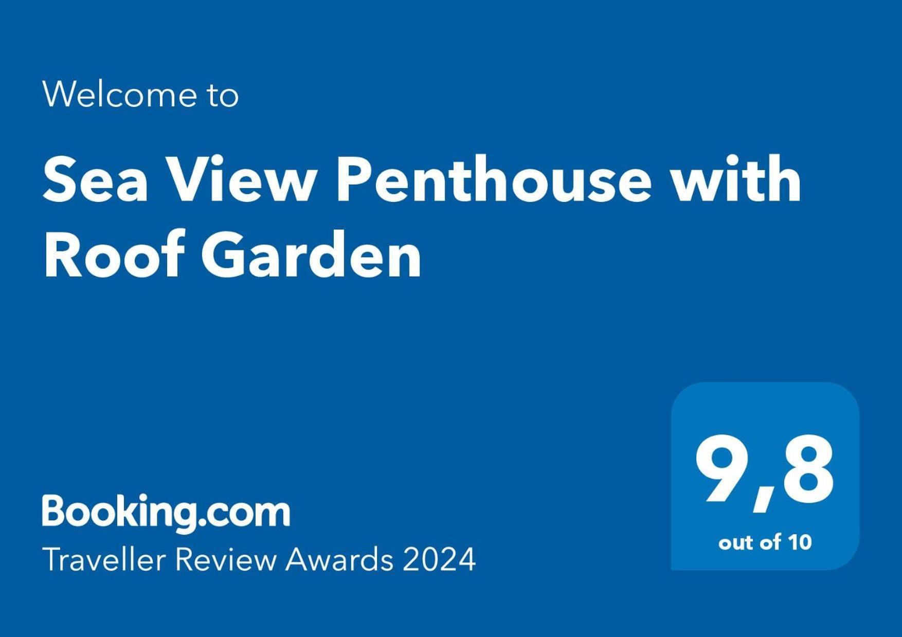 Sea View Penthouse With Roof Garden Apartment Chania  Exterior photo