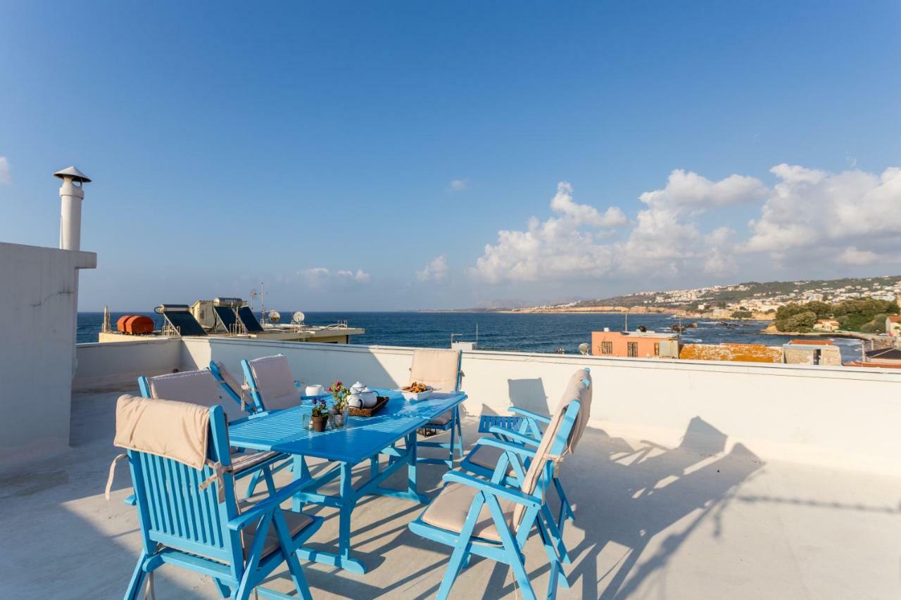 Sea View Penthouse With Roof Garden Apartment Chania  Exterior photo